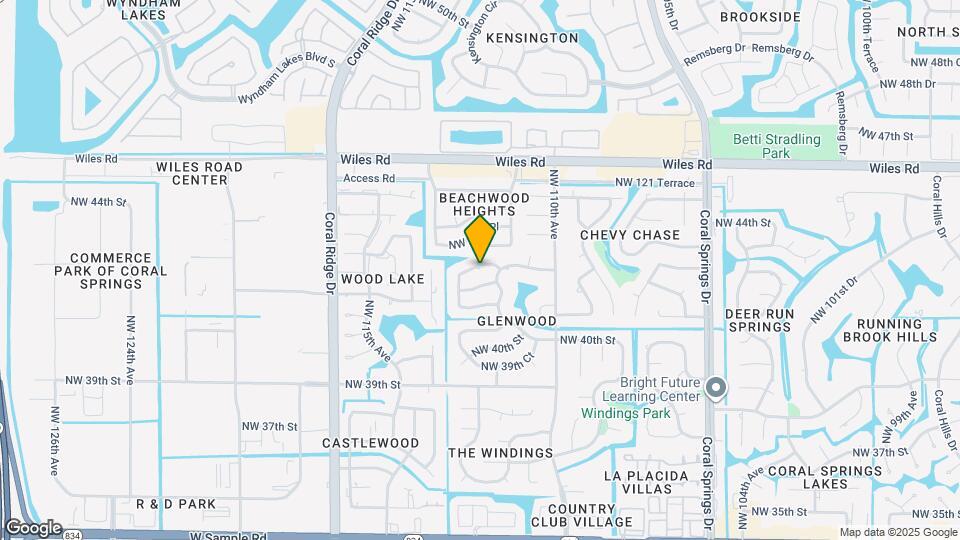 11240 NW 43rd St Map and Location Details