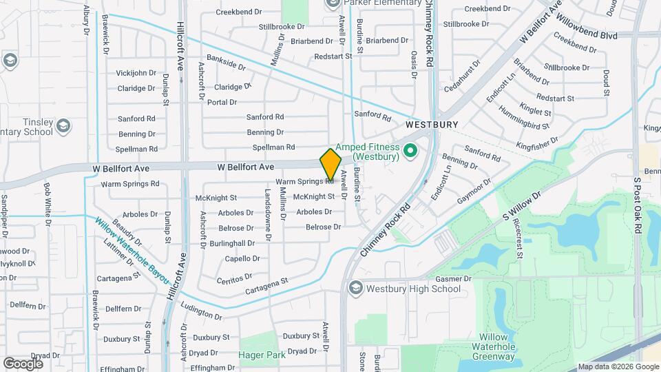 5515 Warm Springs Rd Map and Location Details