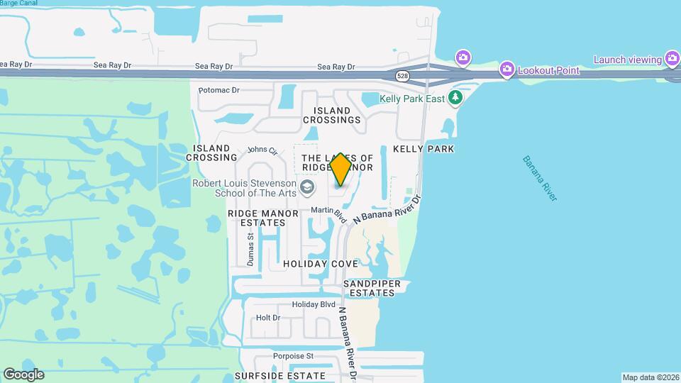 2575 Palm Lake Dr Map and Location Details