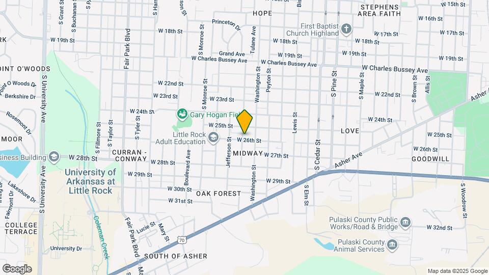 4524 W 26th St Map and Location Details