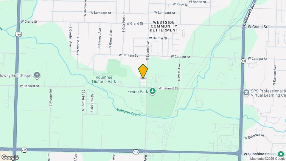 1365 S Scenic Ave, Unit A101 Map and Location Details