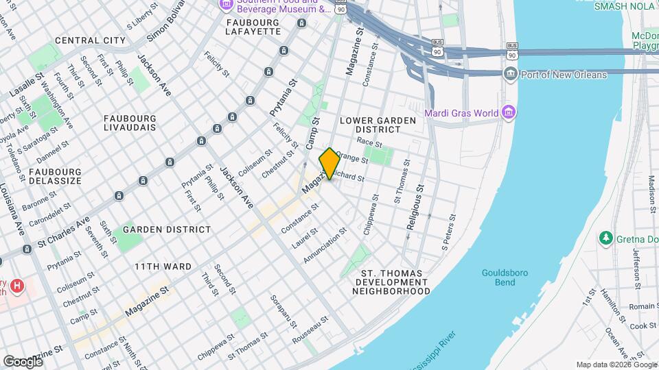 962 Felicity St Mapa y Detalles de la Ubicación