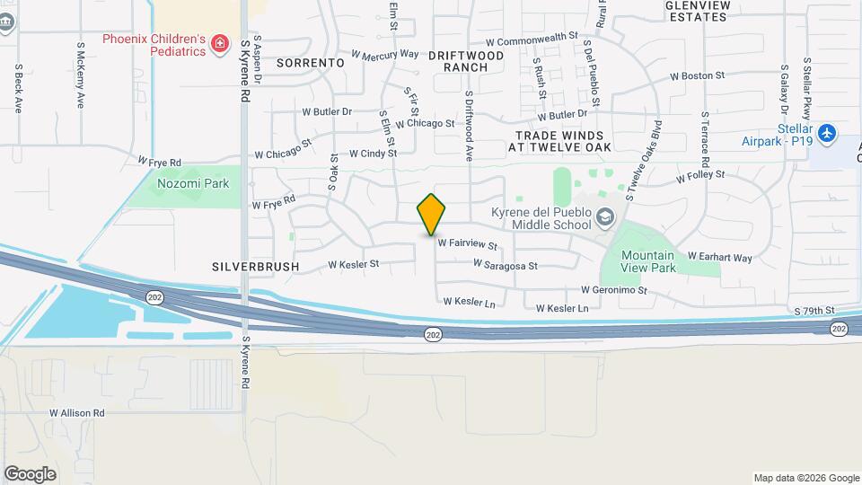 620 S Laveen Dr Mapa y Detalles de la Ubicación
