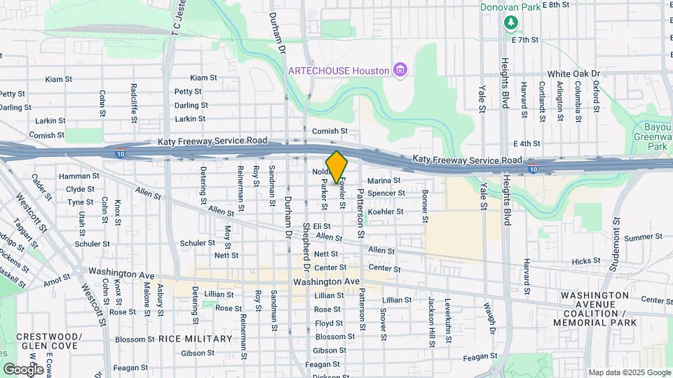 4603 Inker St Map and Location Details