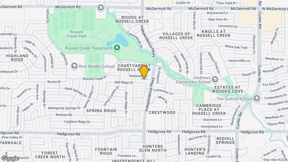 3009 Mill Ridge Dr Map and Location Details