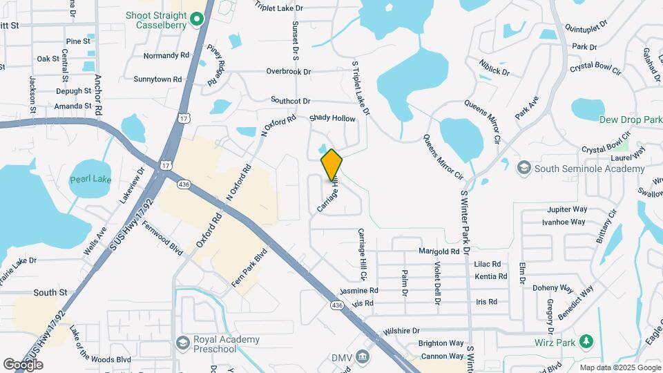 132 Carriage Hill Dr Map and Location Details