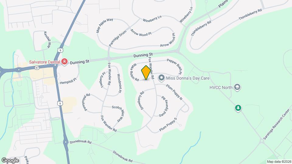 9 Wake Robin Rd Map and Location Details