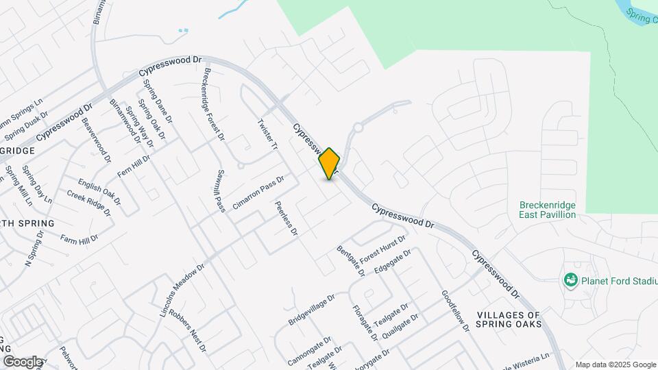 23411 Breckenridge Dale Ln Map and Location Details