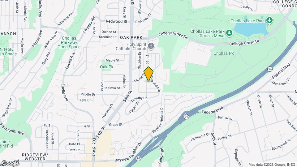 2363 55th St Map and Location Details