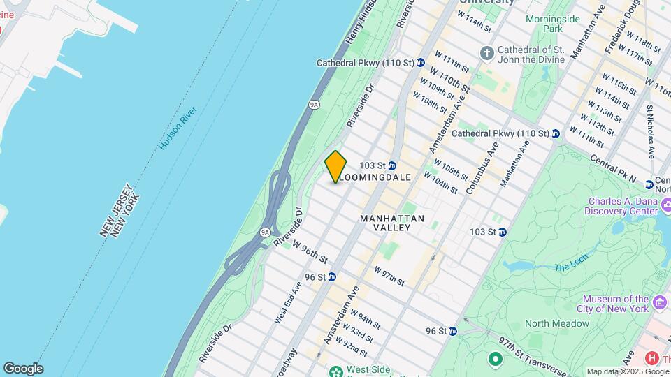 309 W 100th St Mapa y Detalles de la Ubicación