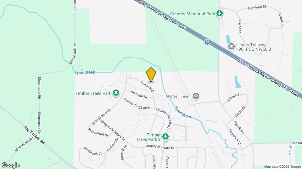 558 Gunnison Ct Map and Location Details