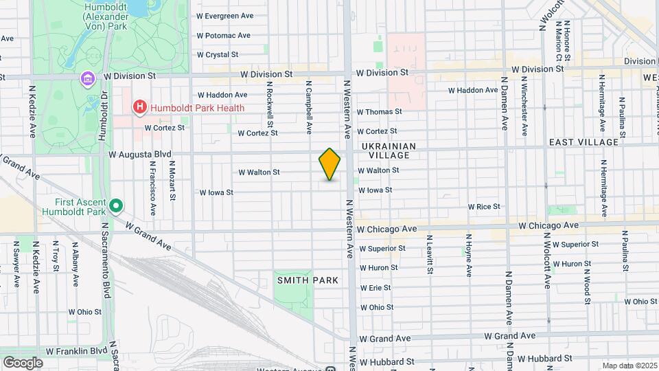 2430 W Iowa St Map and Location Details