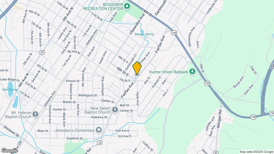 808 Fairfax Ave Map and Location Details