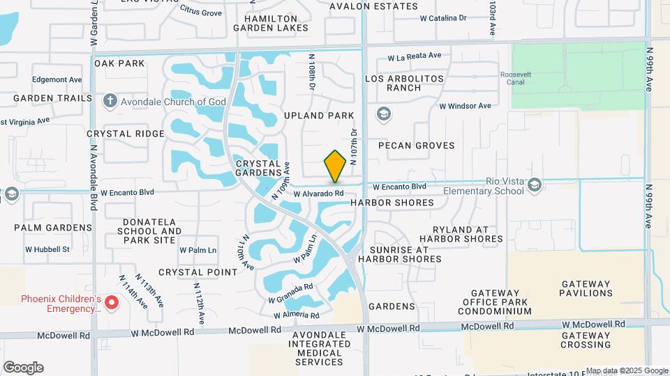 10810 W Alvarado Rd Map and Location Details