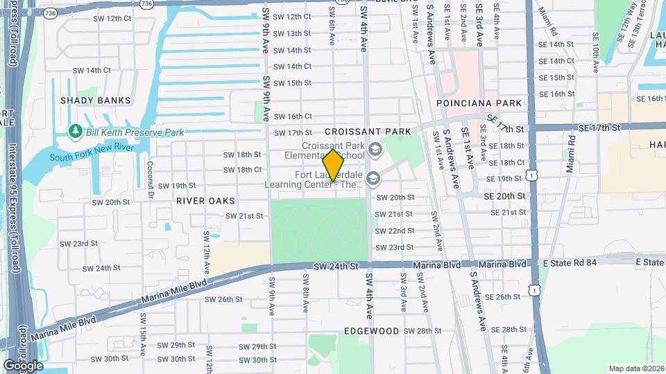 600 SW 19th St Map and Location Details