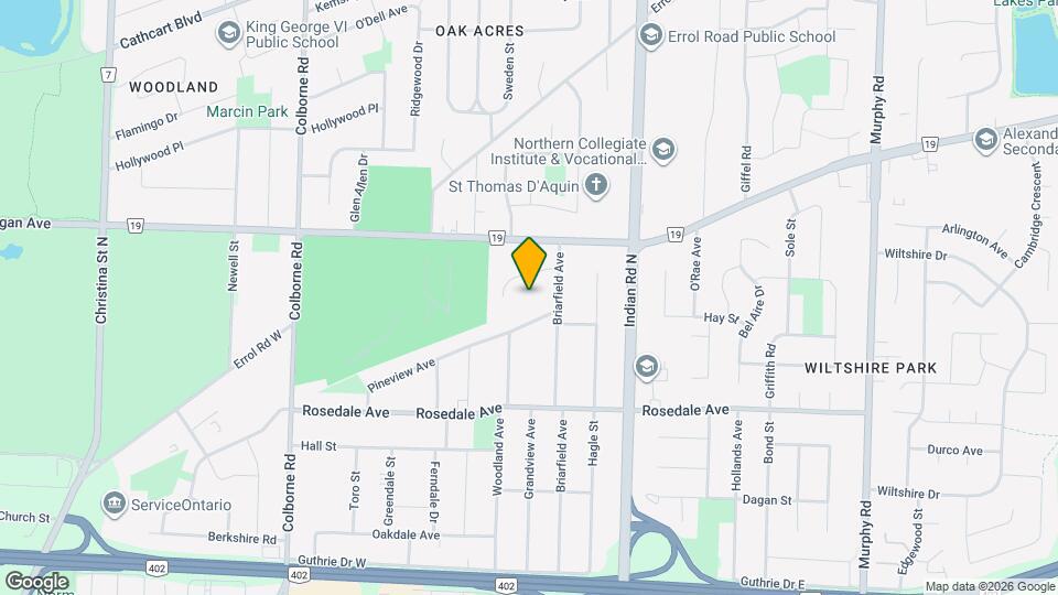 1097 McDougall Ct Map and Location Details