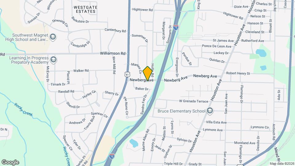 1138 Newberg Ave Map and Location Details