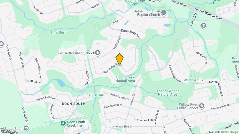 215 Pine Valley Dr Map and Location Details