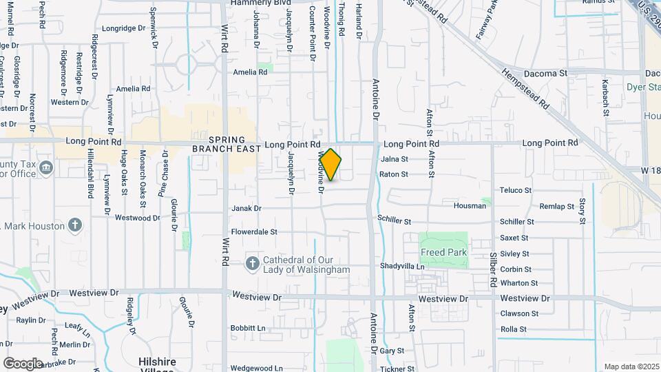 7518 Dearborn St Map and Location Details