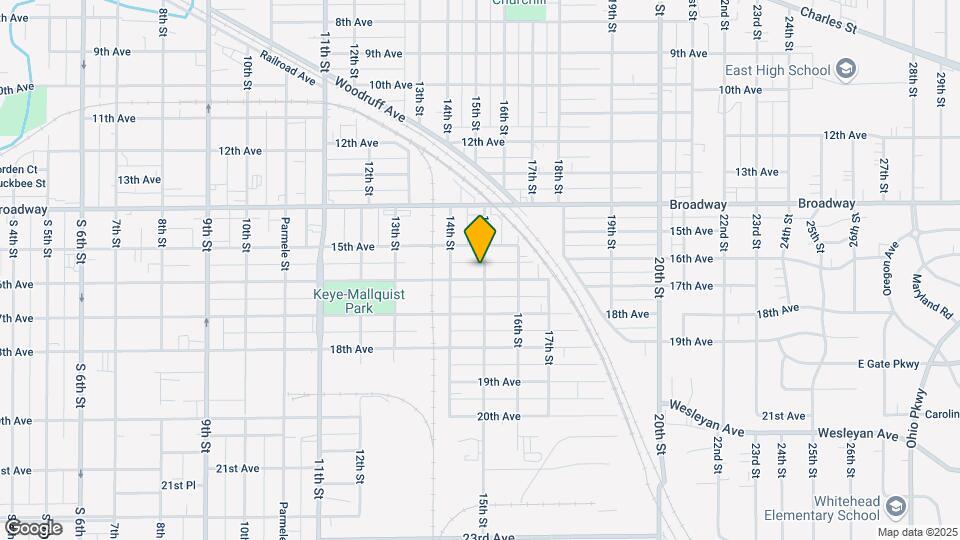 1928 16th Ave Map and Location Details
