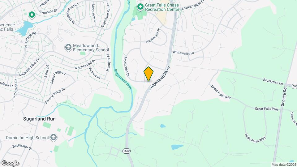 10854 Monticello Ct Map and Location Details