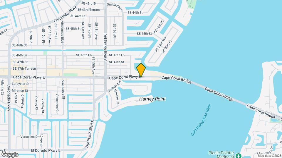 1754 Cape Coral Pkwy E Map and Location Details
