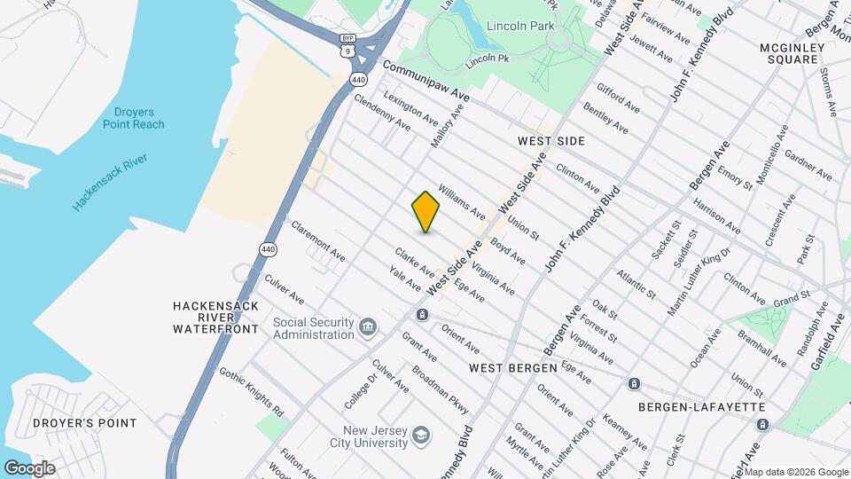 290 Ege Ave Map and Location Details