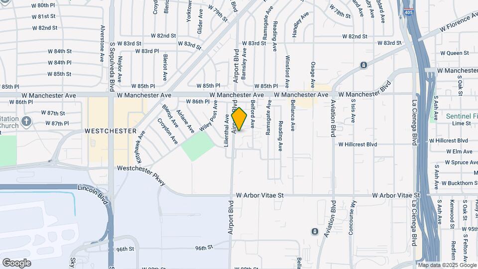 5867.5 W 88th St Map and Location Details