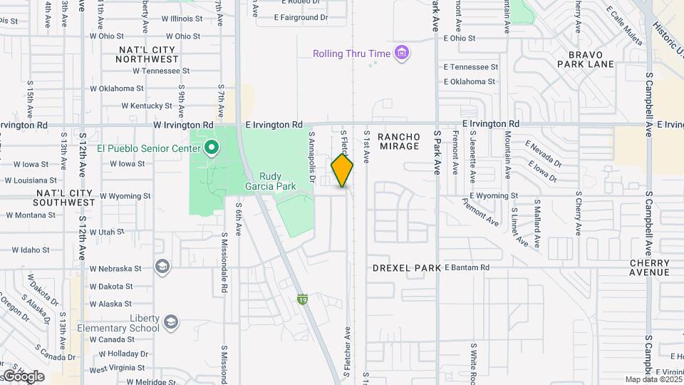 423 E Thoroughbred St Map and Location Details