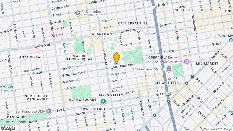 Thomas Paine Square Apartments Mapa y Detalles de la Ubicación