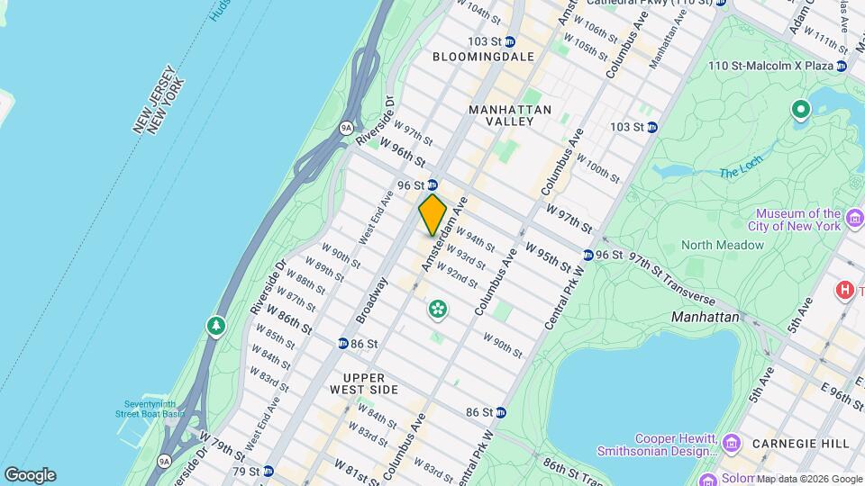 676 Amsterdam Ave Map and Location Details