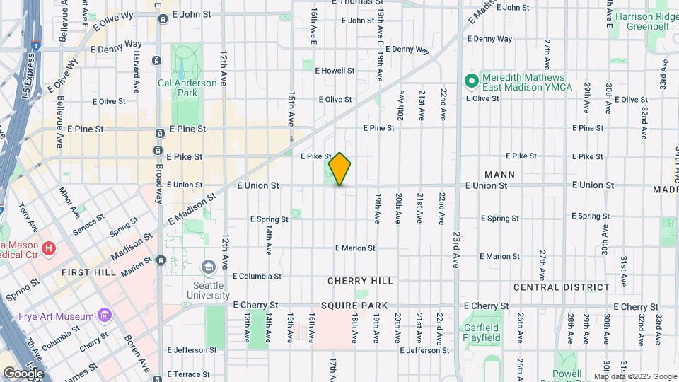1703 E Union St Map and Location Details