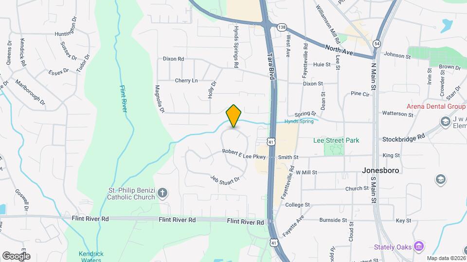 8420 Stonewall Jackson Dr Map and Location Details