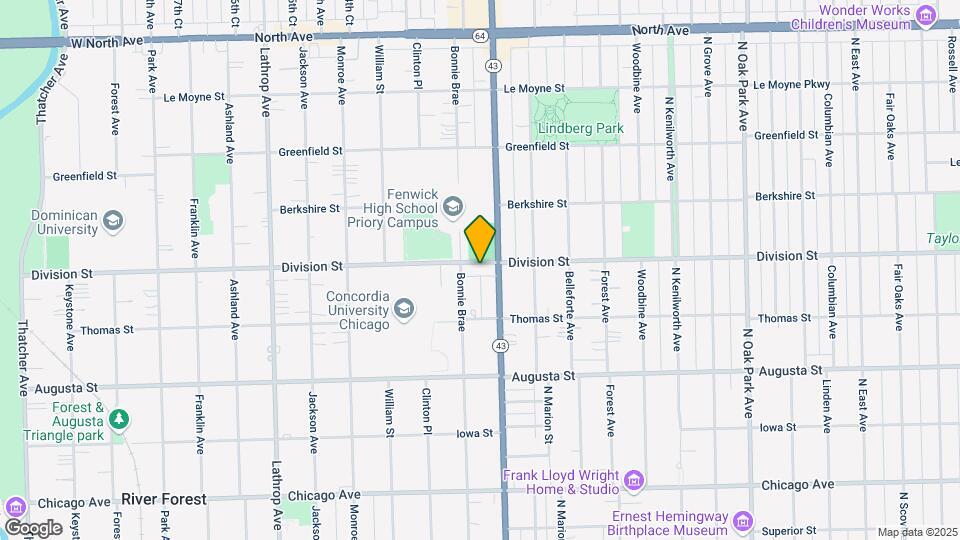 7213 W Division Map and Location Details