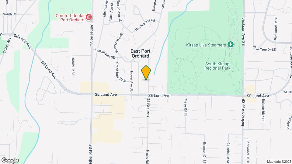 3112 Harris Rd SE Map and Location Details