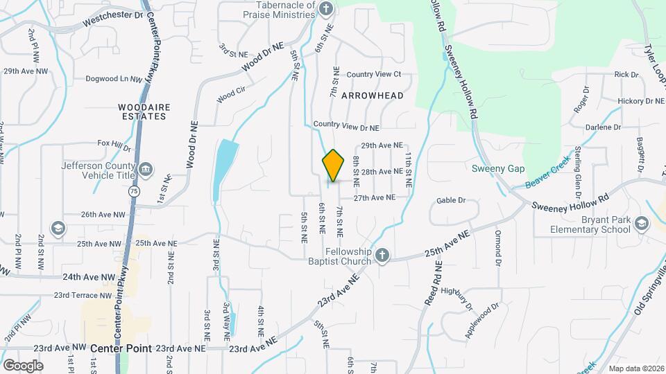 2708 7th St NE Map and Location Details