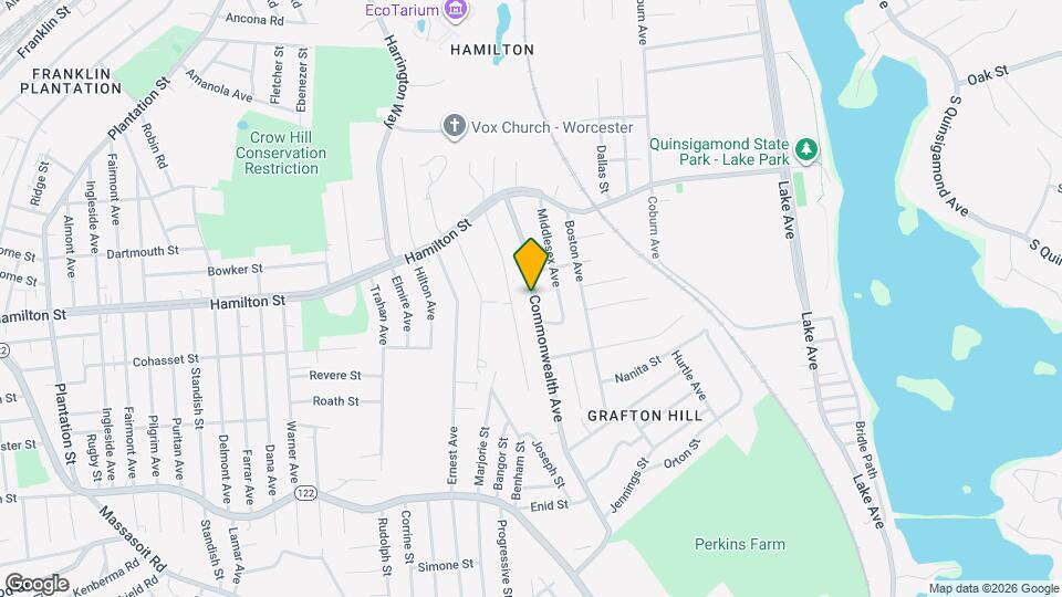 50 Commonwealth Ave Map and Location Details