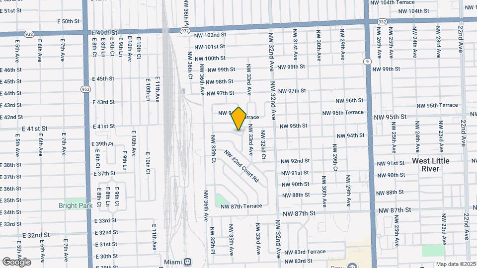 3331 W 94th Terrace Map and Location Details