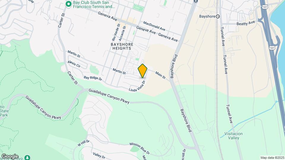 126 Linda Vista Dr Map and Location Details