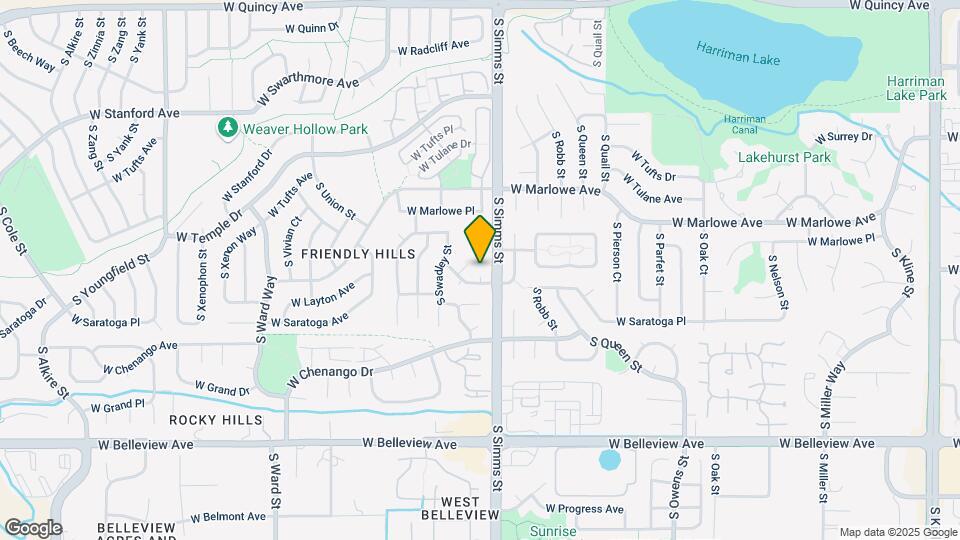 11651 W Layton Dr Map and Location Details