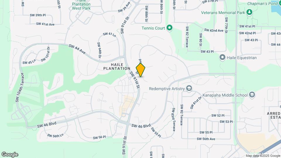 4722 SW 88th Dr Map and Location Details