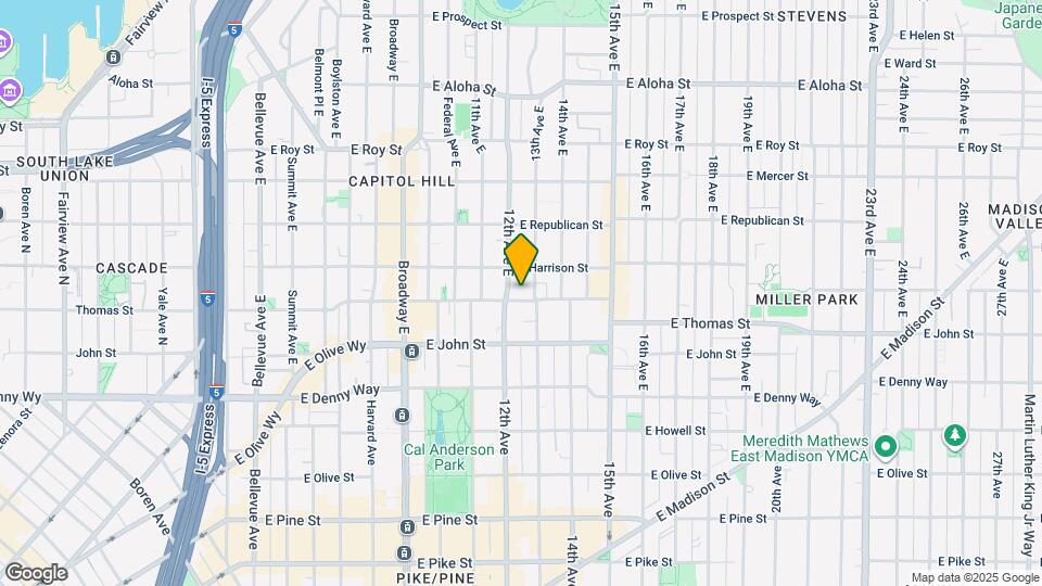 1208 E Thomas St Map and Location Details