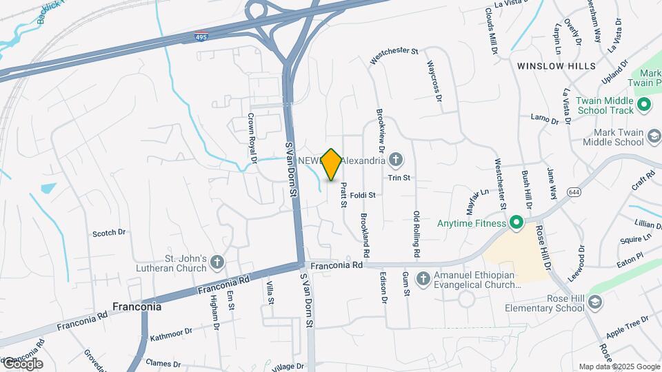 5875 Woodfield Estates Dr Map and Location Details