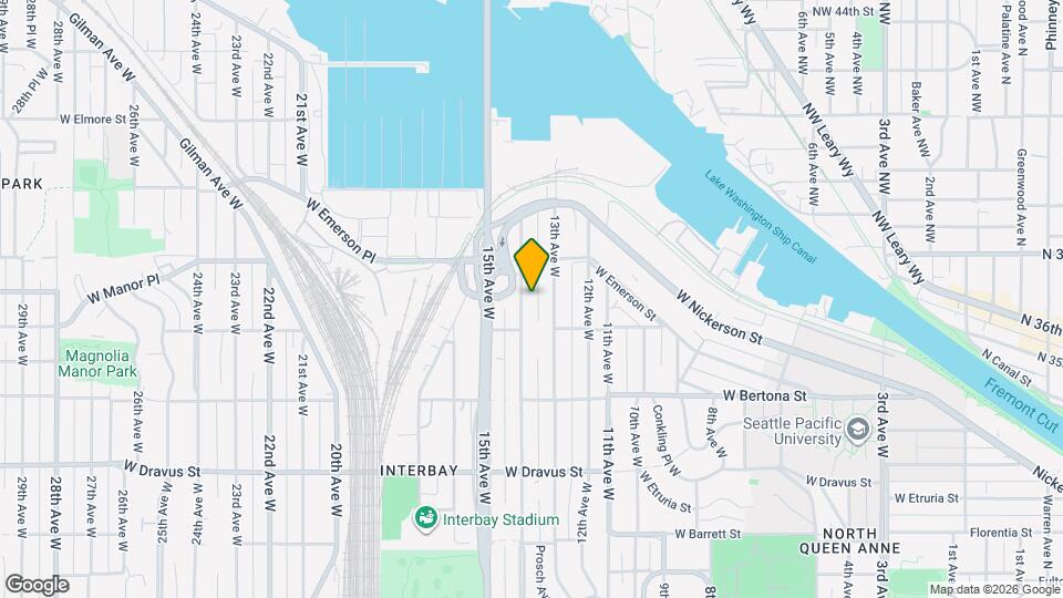 3626 14th Ave W, Unit 204 Mapa y Detalles de la Ubicación