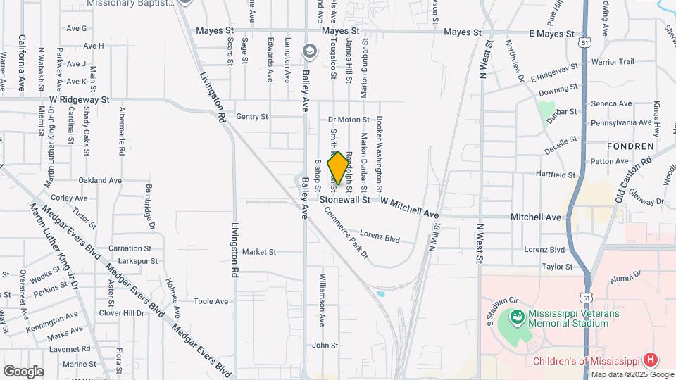 2814 Smith Robinson St Map and Location Details