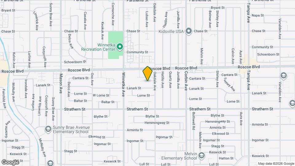 19926 Cantara St Mapa y Detalles de la Ubicación