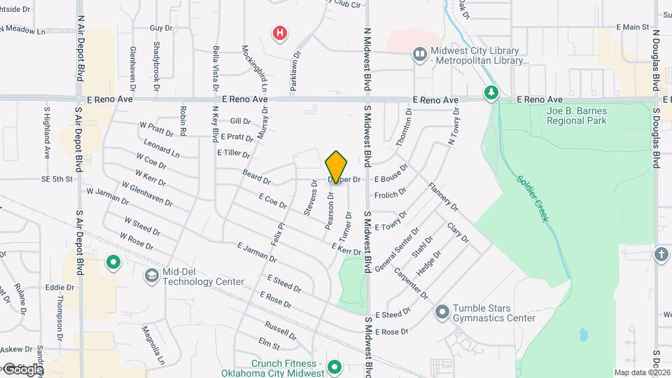 2144 Pearson Dr Map and Location Details