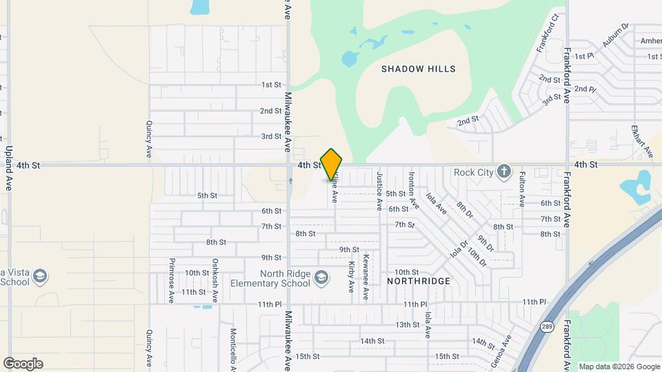 412 Kline Ave Map and Location Details