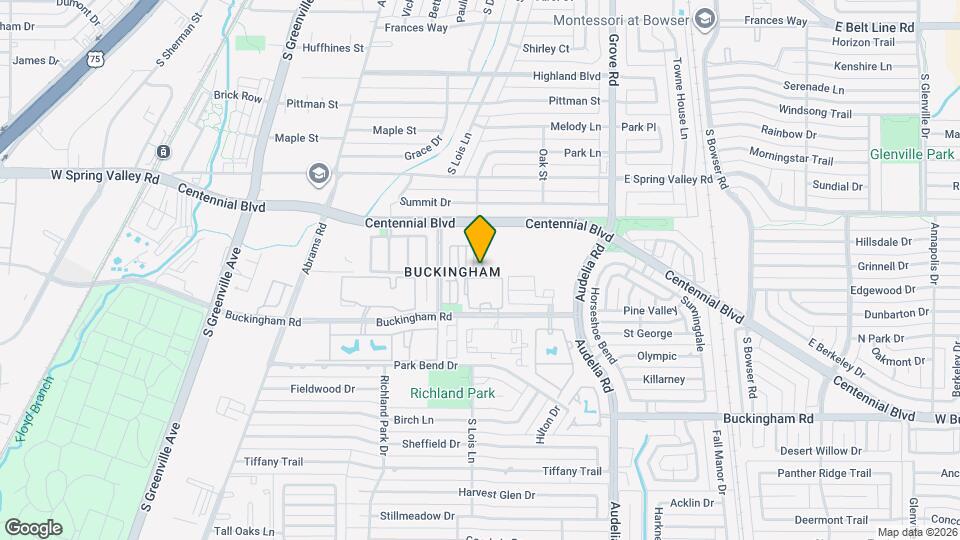 869 Rohan Dr Mapa y Detalles de la Ubicación