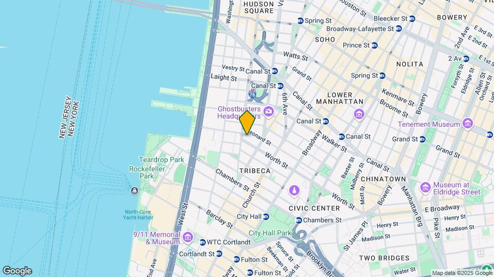 1 Worth St Mapa y Detalles de la Ubicación